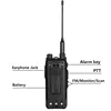 Dual-Band 5W Portable Walkie Talkie with 2000mAh Standard Battery Power Two-Way Radio for Outdoor Communication 6