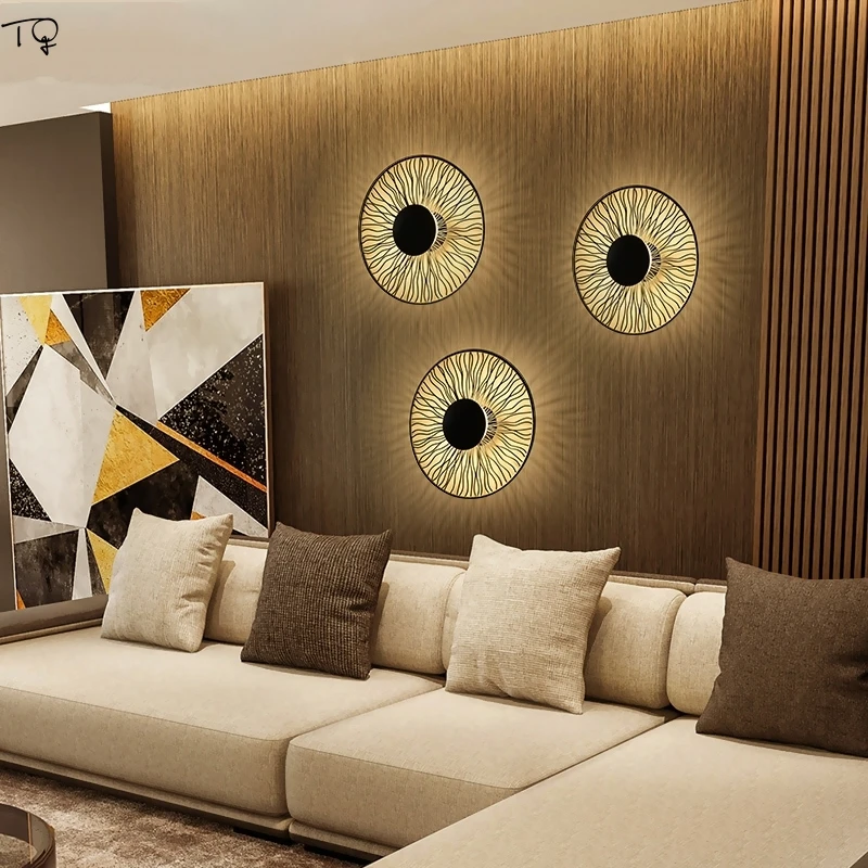 

Nordic Luxury Warm Romantic Modern Simple Wall Lamp Bedside Led Bedroom Light Corridor Stairs Light Home Interior Decoration