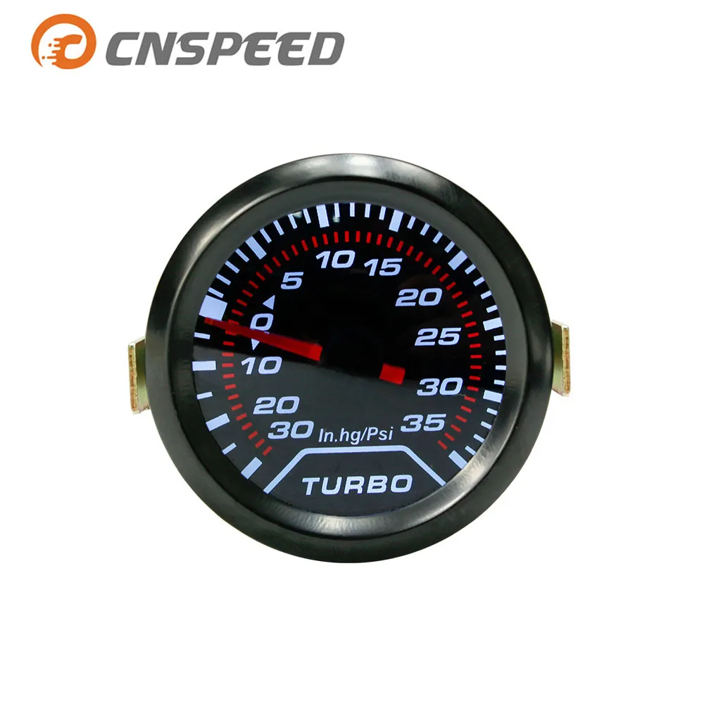 Турбинный инструмент CNSPEED 2 дюйма 52 мм импульсный PSI дымовой циферблат с белым