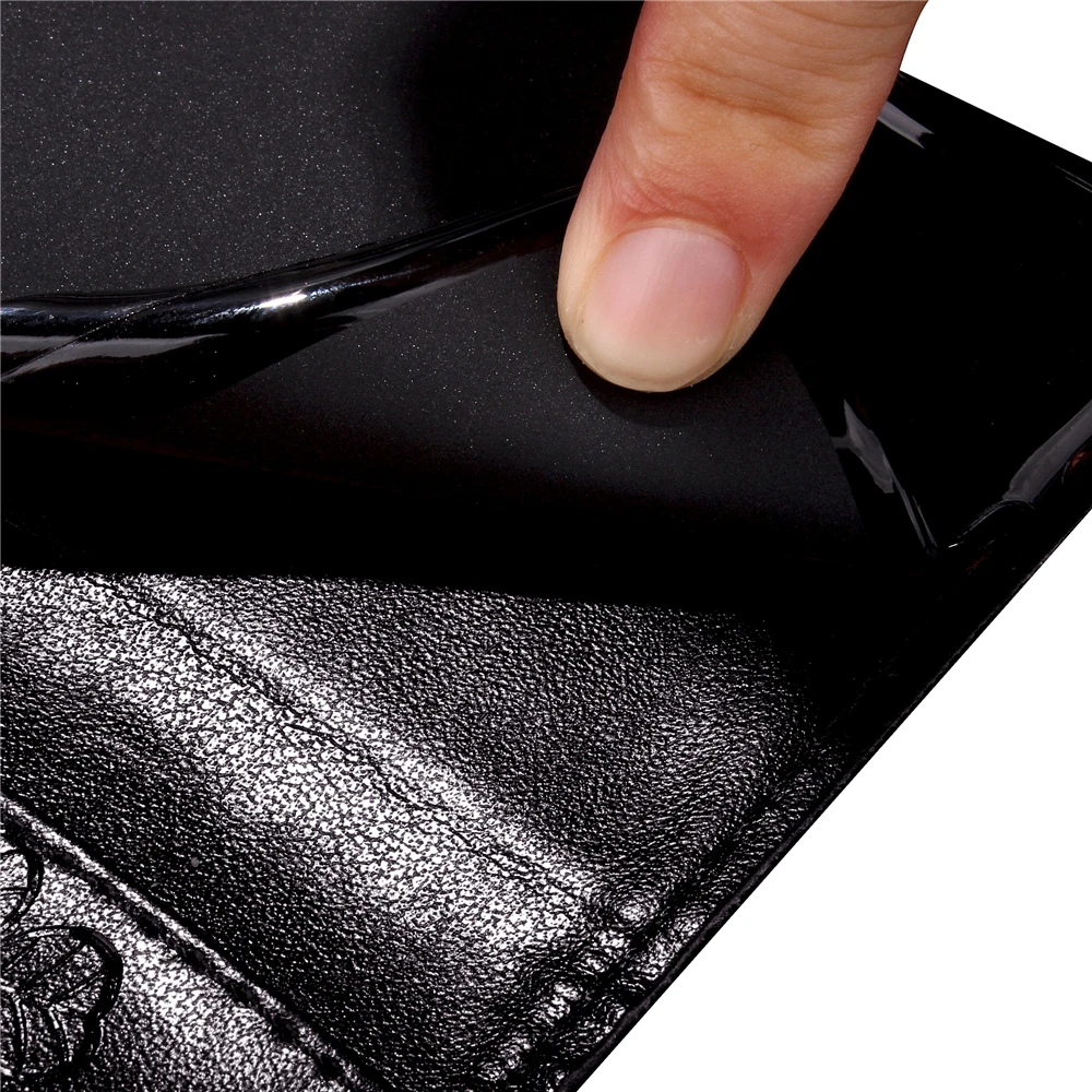Счастливый клевер листах телефона чехол для Doogee X3 X5 X6 X7 Pro Max Стенд Card Wallet Мягкие TPU PU flip тиснением кожаный ракушками