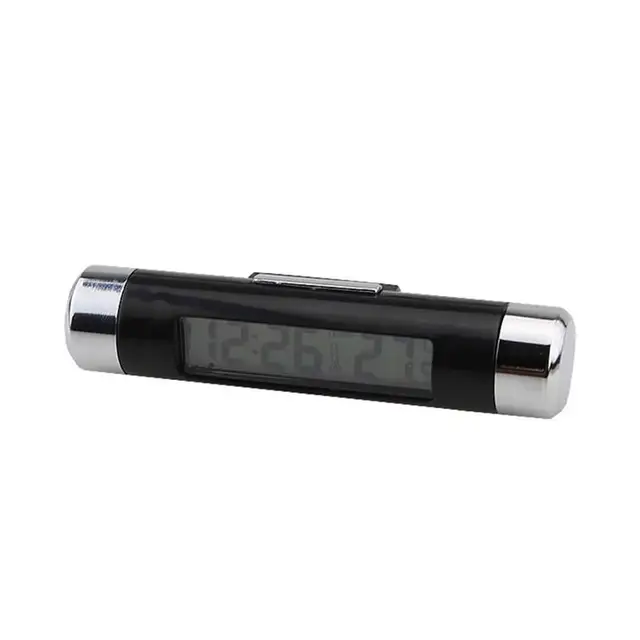 Nuovo 2 in 1 Car Digital LED Orologio Termometro Celsius Temperatura LCD Retroil Nuovo 2 in 1 Car Digital LED Orologio Termometro Celsius Temperatura LCD Retroil