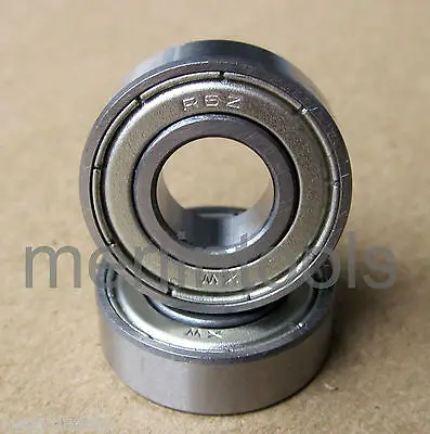 

2Pcs R6 zz Double Shielded Deep Groove Ball Bearing 3/8" x 7/8" x 9/32