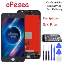 Best Offers oPesea 4.7/5.5'' For iphone 8G 8 Plus LCD Display Panel Touch Screen Digitizer Glass Sensor Assembly Best Offers oPesea 4.7/5.5'' For iphone 8G 8 Plus LCD Display Panel Touch Screen Digitizer Glass Sensor Assembly