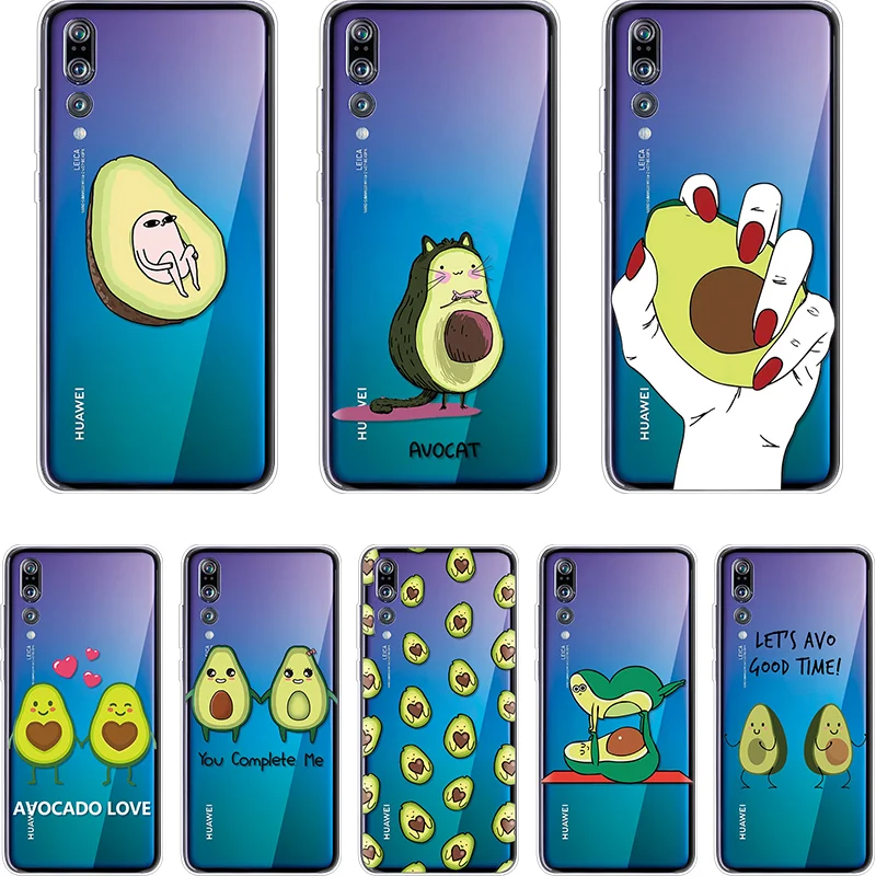 

Avocado TPU Soft Cover For Huawei P20 Lite P9 P10 Plus mini 2017 Mate S 10 Pro 20 Lite P Smart 2019 Capa For Huawei P30 Pro Case