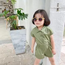 Коллекция года, весенне-осенние комбинезоны для малышей, одежда Детский комбинезон для девочек, боди для младенцев, комбинезон для девочек, детская одежда