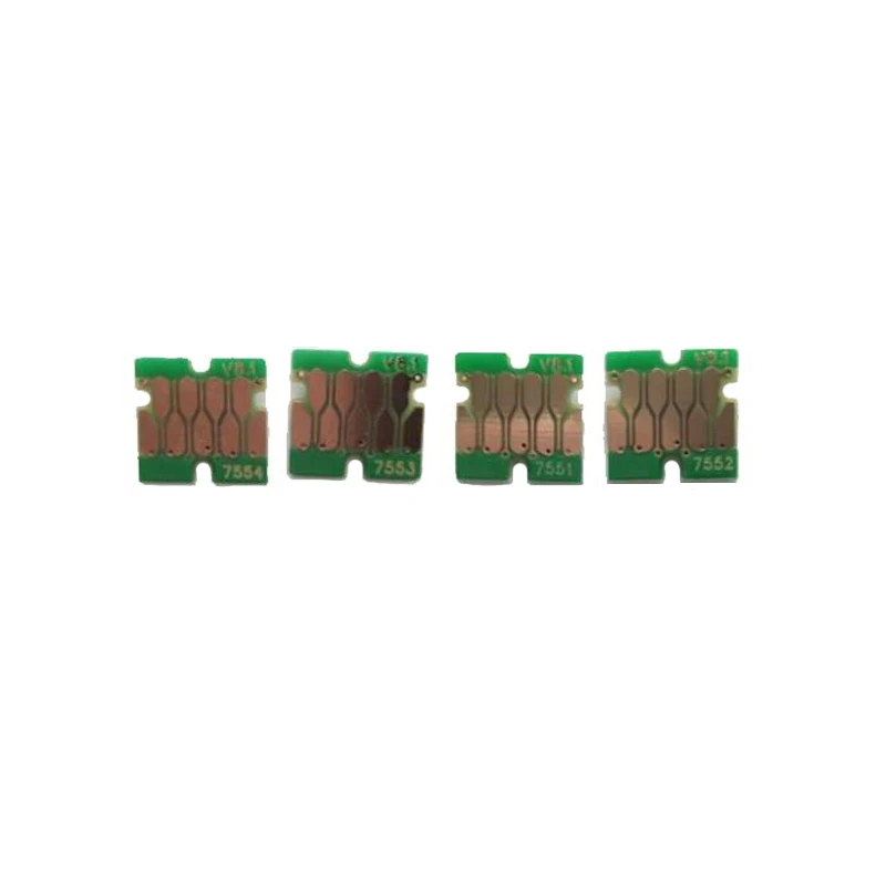 Chip de Reset Automático para Epson Vilaxh Workforce 8090dw 8510dw 8590dw Impressora Cartucho Chip T7551 T7551-t7554 wf 8010dw