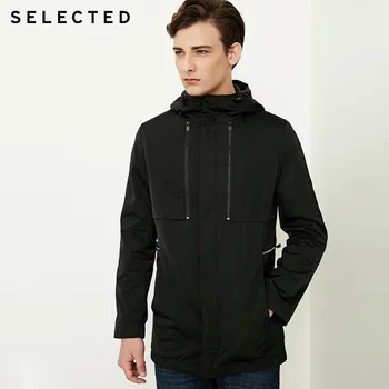 

SELECTED Men's Autumn Medium Length Wind Coat |4183OM501