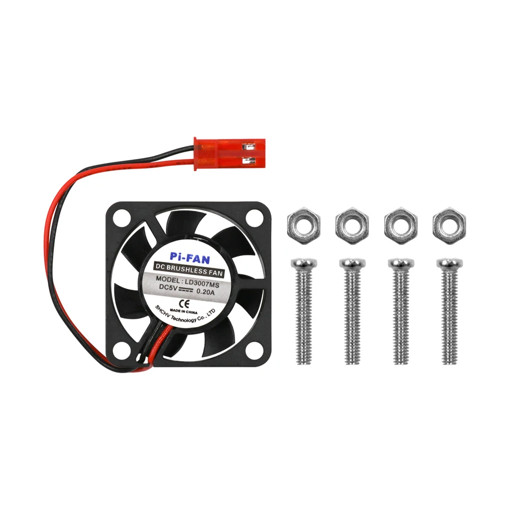 

5V 2P Brushless CPU Fan Customized Cooler for Raspberry Pi 3 Model B Plus