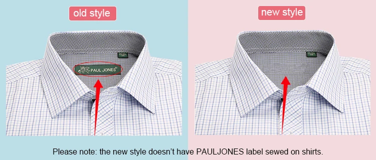 Paul Jones Clothing Size Chart