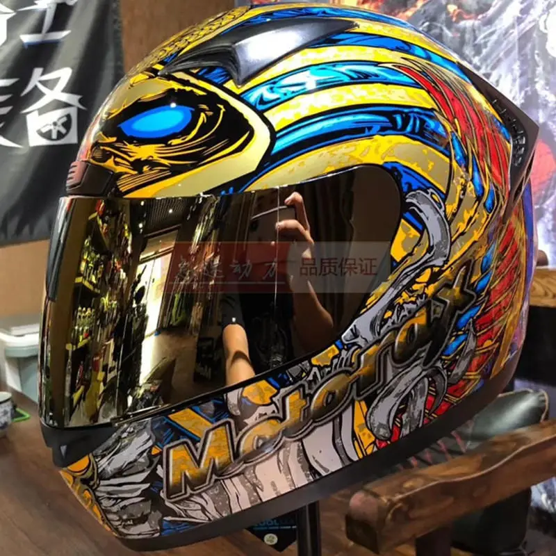 Hot Sale Harley Motorbike Men Racing font b Helmet b font Chieftain Full Face Motorcycle font