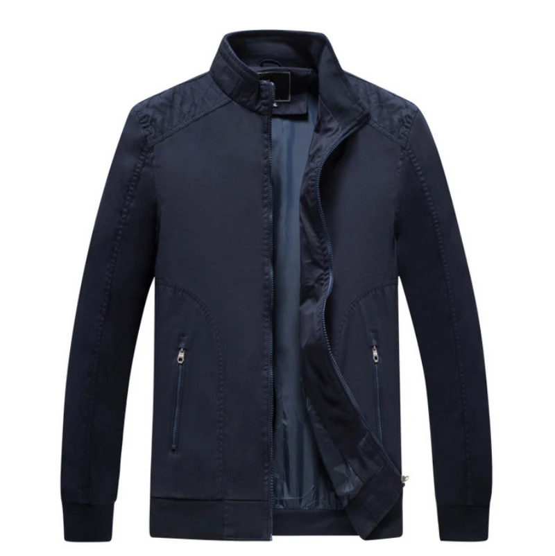 Winter Coat Men Casual Warm Windbreaker Fur Hooded Cotton Duck Jacket