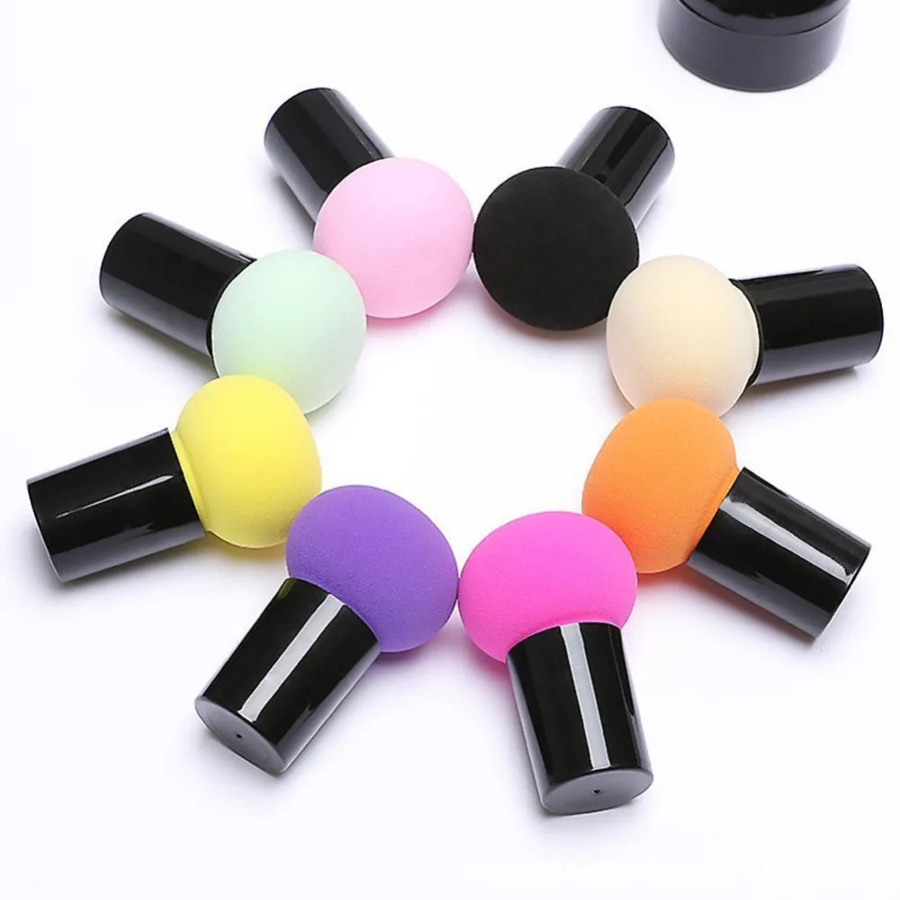 

1 pc Beauty Egg Makeup Foundation Sponge Puff Blending Puff Powder Smooth Powder Or Fish shape makeup Brush Wholesale Price