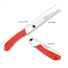 Outdoor garden tools tree trimming non-slip handle 1Pcs folding bonsai tools trim saw portable manual pruning saw grass trimmer
