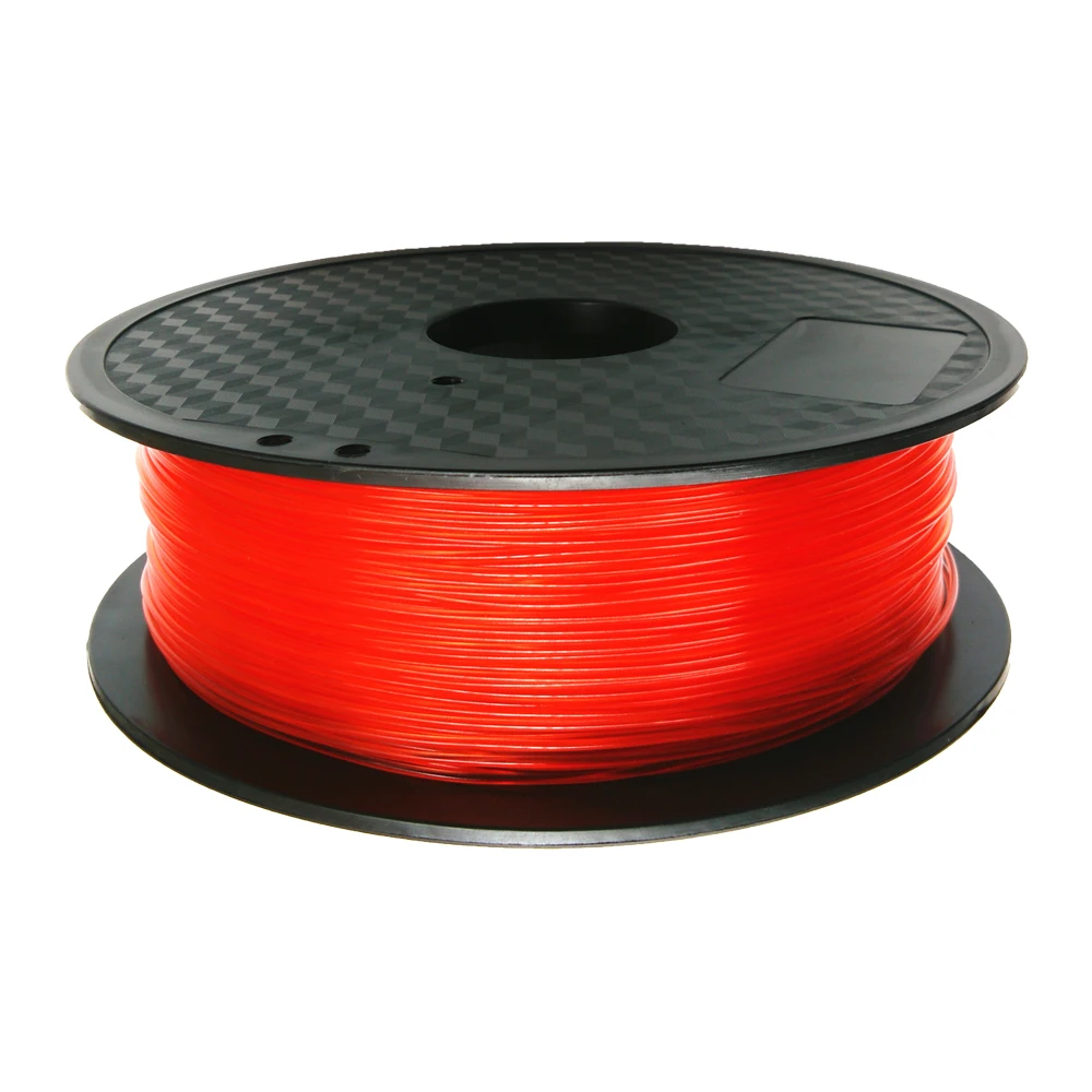 

PLA Filament 1.75mm Tran-Red Color for 3D Printer & 3D Printing Pen Reprap / Wanhao / Makerbo with 3d printer parts 1KG/roll
