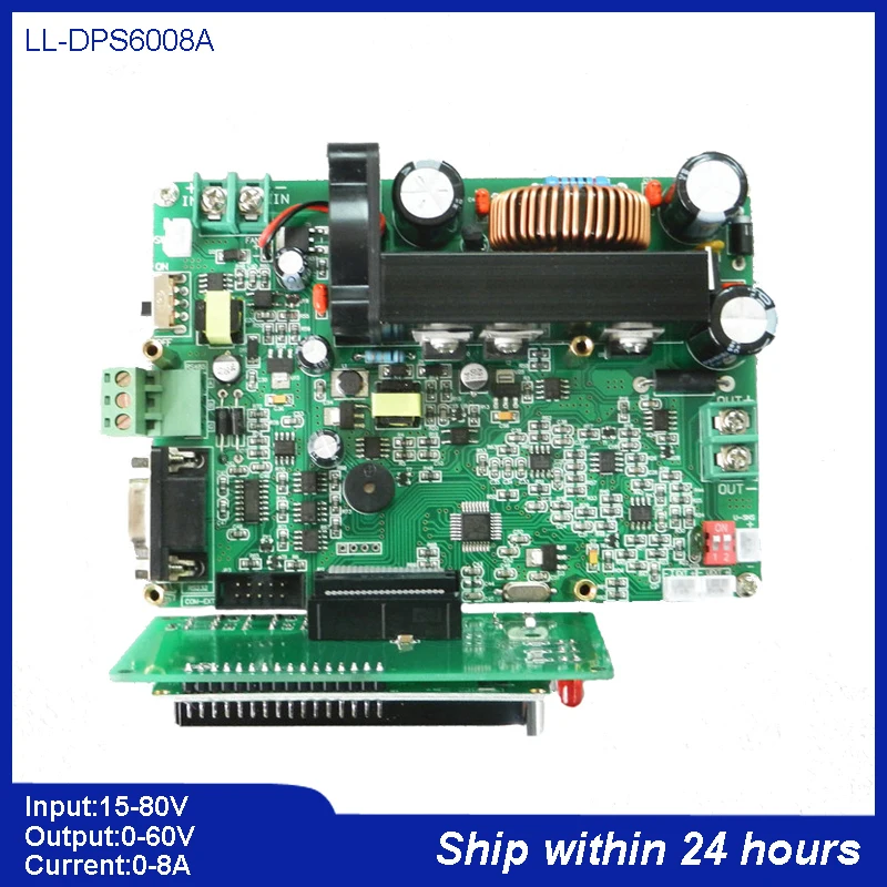 

0 to 60V 8A DC Digital Control Programmable Buck Module/Didital Voltammeter/DC Step down Converter with 485 232 Communication