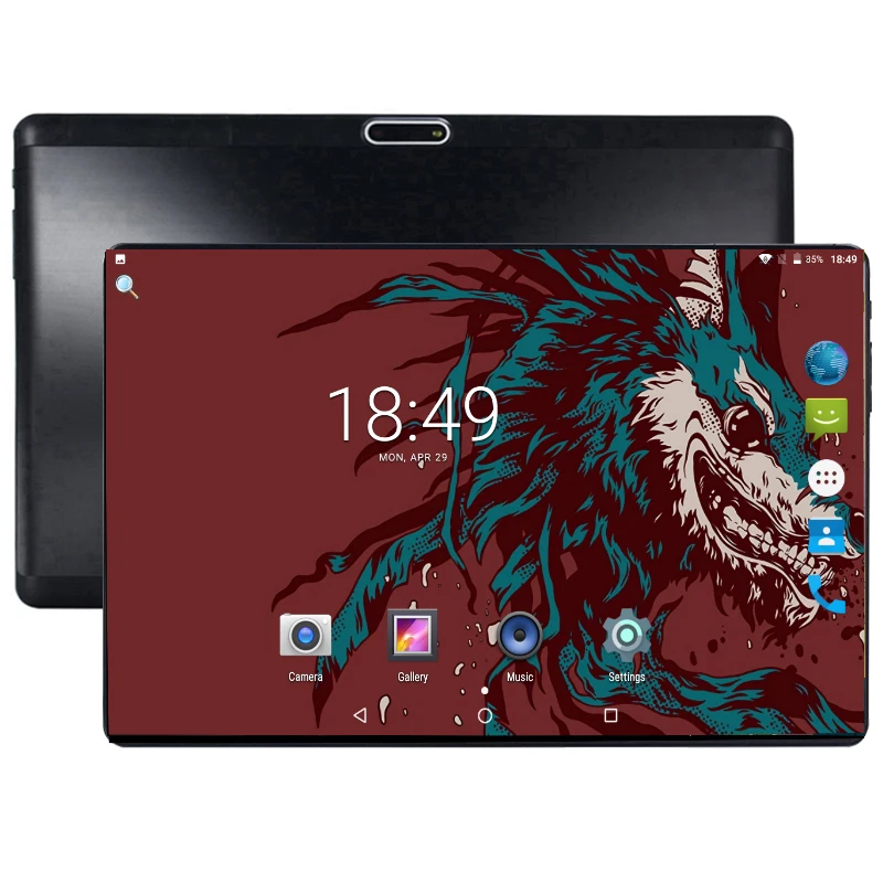 2019 новый 10 дюймов Планшеты Android 8 0 Octa Core 5MP камера 4 г + 64 планшет с Wi Fi и Bluetooth Dual Sim