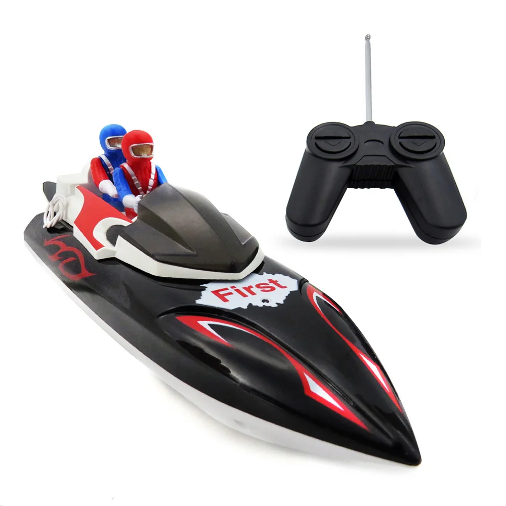 

Flytec HQ2011-15B Mini Infrared Control Boat 10km/h Super Speed Electric RC Boat Ship Toys for Kids