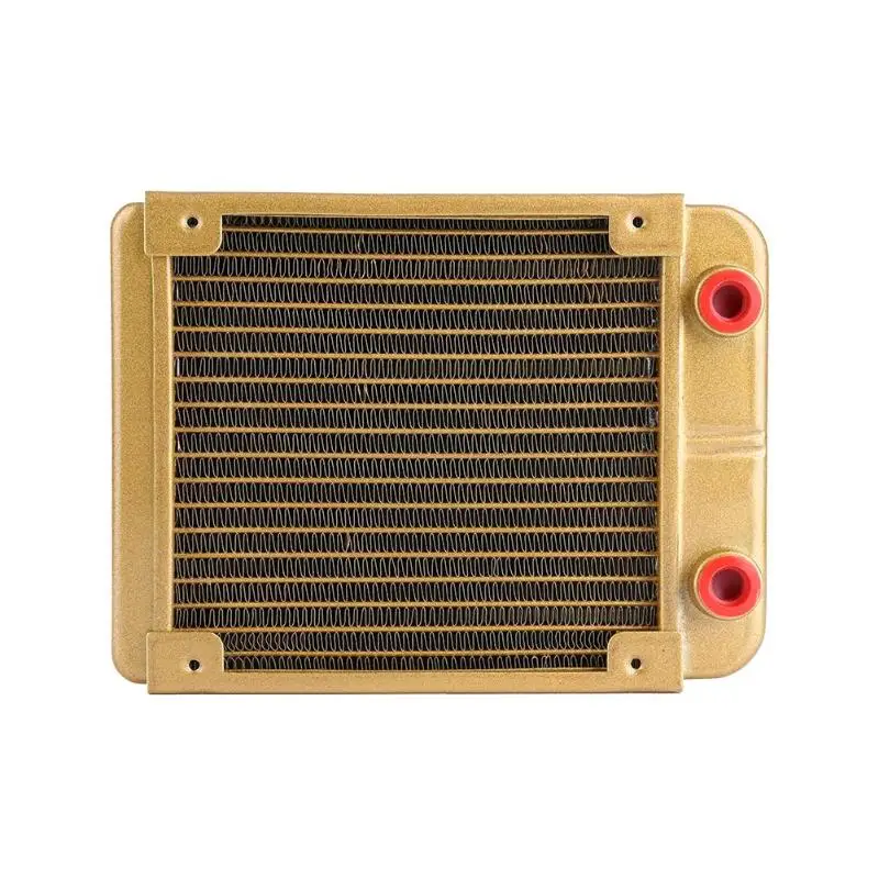 240mm 18 Tubes Aluminum Computer Water Cooling Radiator Heat Sink Part Exchanging CPU Heat Sink for Desktop Computer