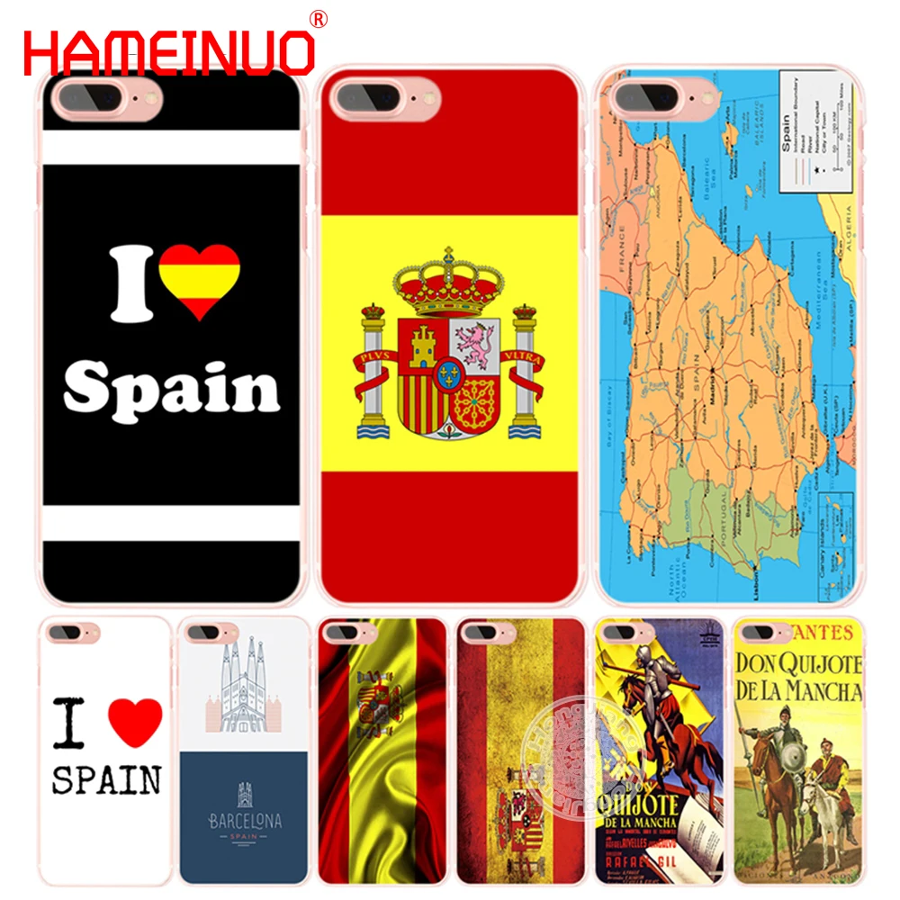 HAMEINUO чехол для сотового телефона с надписью DON QUIXOTE love map в Испании iphone 6 4 4s 5 5s SE 5c 6s 7