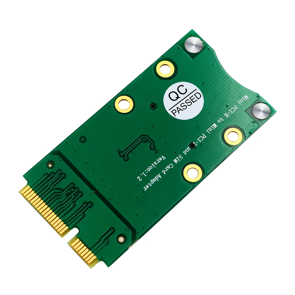 Mini Adaptador Pci-e com Slot de Cartão Sim para 3g 4g Segunda Guerra Mundial Cartão Gps Adaptador Mini Pci-e Cartões para acréscimos - Imagem 2