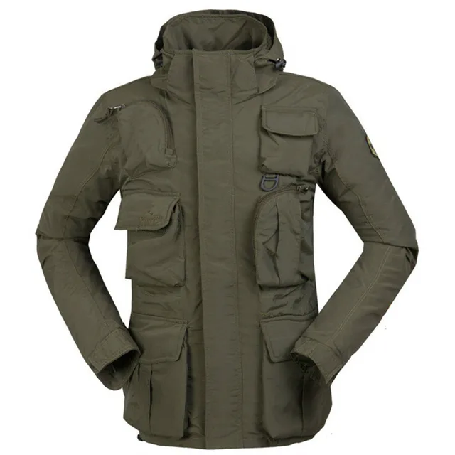 Buy Men Outdoor Hiking Fishing Hunt Multi Pocket