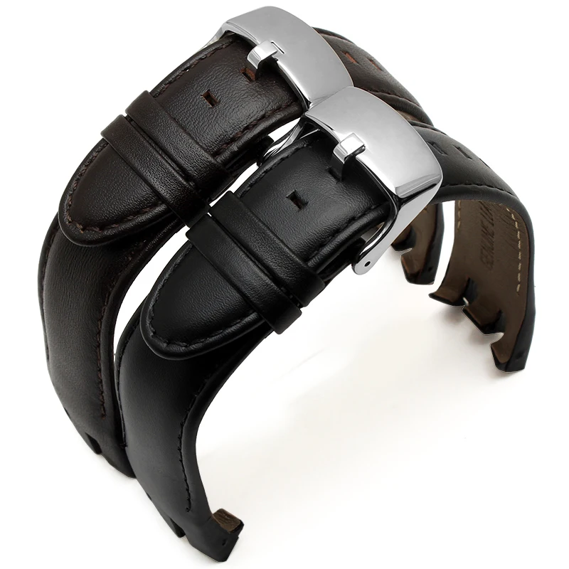 Ремешок для часов из мягкой кожи 21 мм Swatch YRS403 401 402G 412 418 406G|leather strap|leather watchbandgenuine