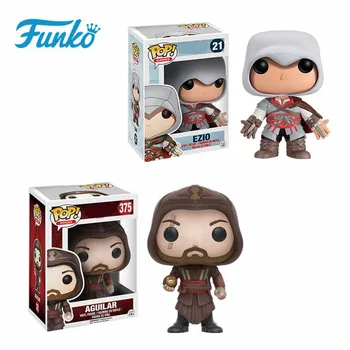 

Funko POP Assassin's Creed Character #21 Ezio Boys Collectible Model Toys Birthday Gift #375 Aguilar Action & Figure Vinyl Dolls