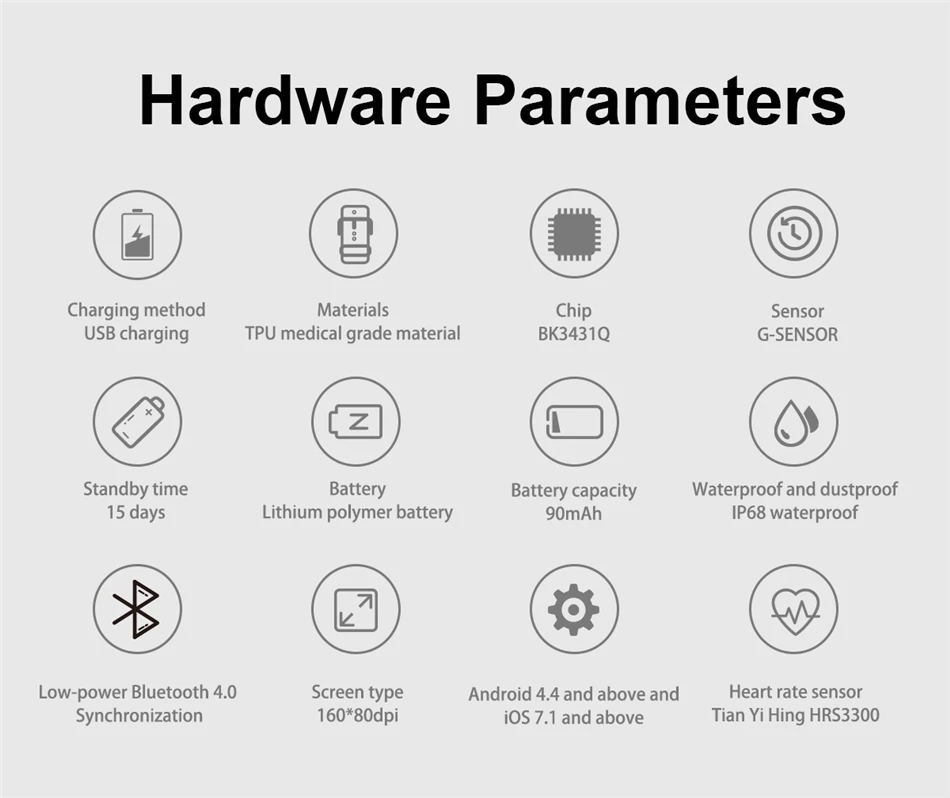 LIGE Мужской умный браслет IP68 Водонепроницаемые часы bluetooth-соединение Android ios шагомер браслет женский спортивный фитнес-трекер