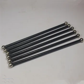 

Reprap Kossel delta magnetic Diagonal push rods kit for DIY 3D printer end Rods Arms set 180/300mm Carbon tube assembled rod kit