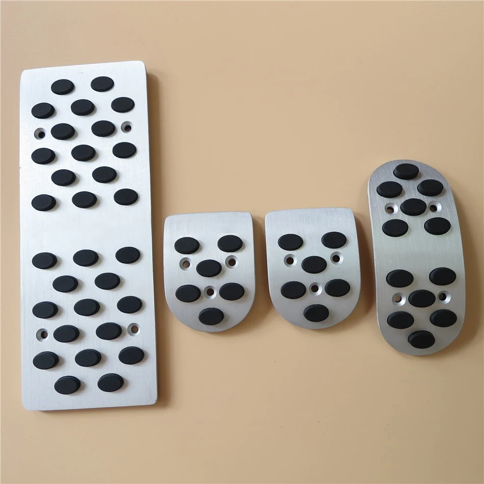 

DEE Car Accessory For Mazda 6 Mazda6 Fuel Brake Foot Rest AT/MT pedals Plate Non slip Accelerator brake pedal Cover pad Stickers