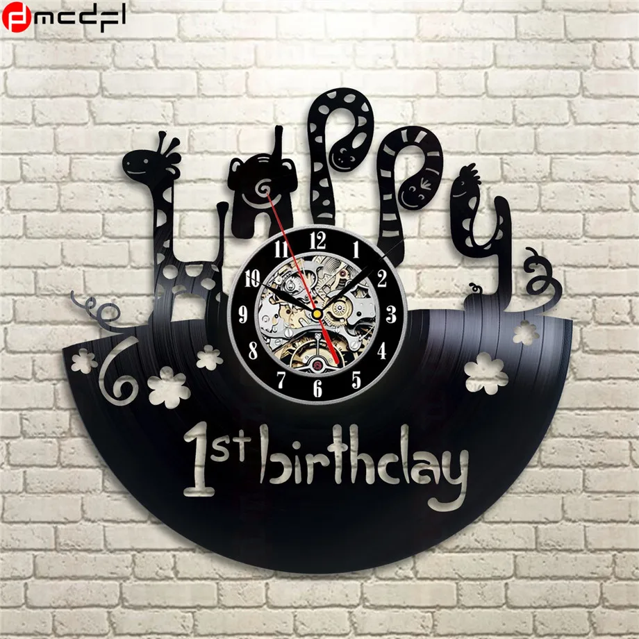 Home & Living Nicosia City Cyprus Vinyl Record 12 Inch Wall Clock City