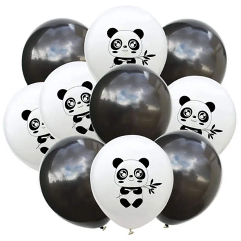 15 шт./лот милый мультфильм панда Aminals Confetii воздушные шары для украшения дня