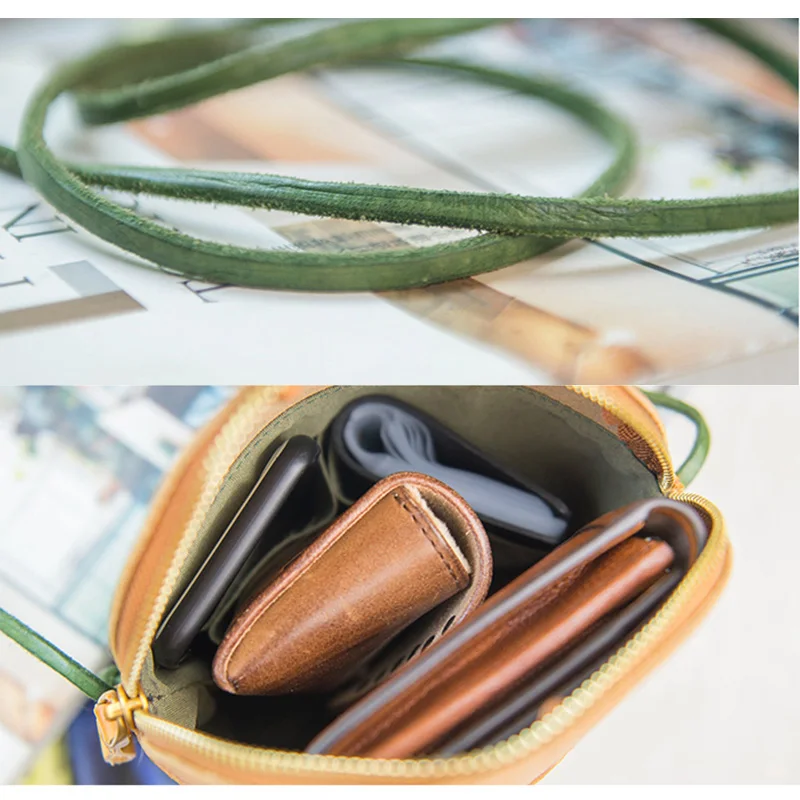 AETOO Literary retro handmade cowhide satchel, mori soft leather shoulder bag, small fresh leather bucket bag