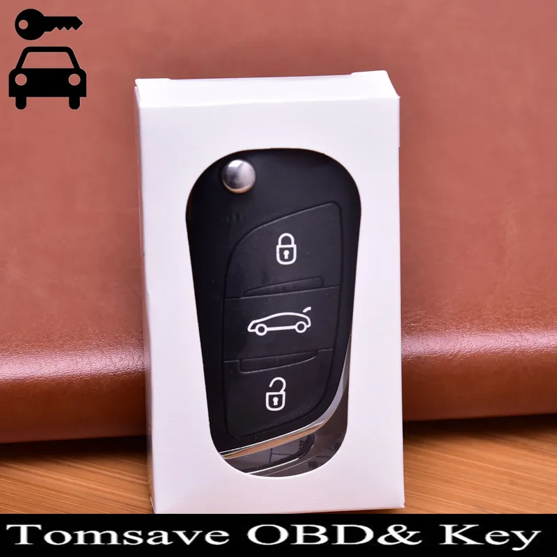 

DS DS5 Version Flip Remote Key Control 433mhz ID46 Chip For Citroen C4L For New  206 207 307 408 508 3008 5008