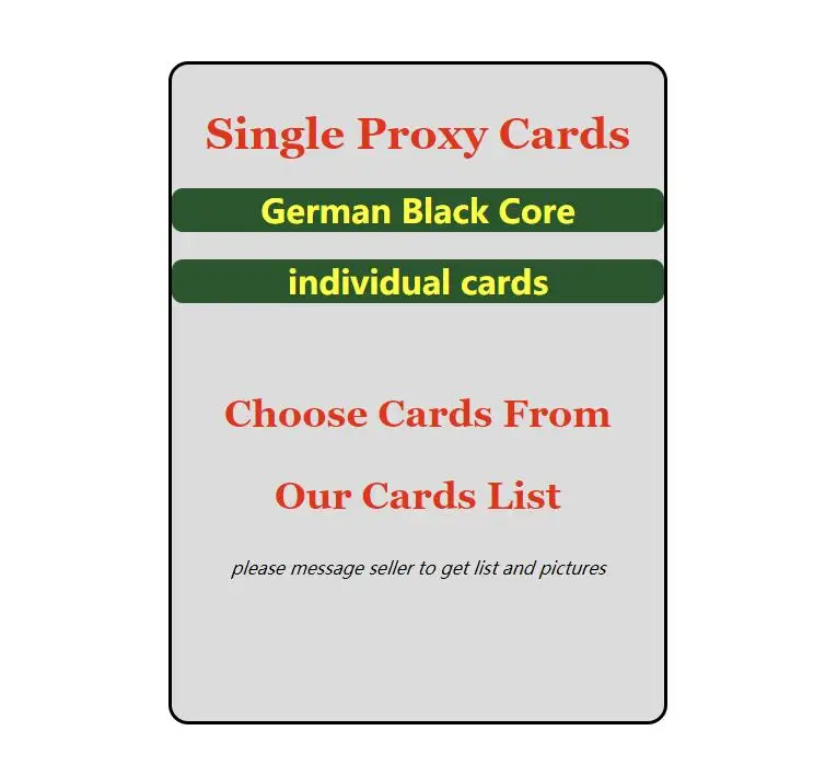 

GMT cards,individual magical proxy the gather hologram rare cards black core modern vintage legacy card game