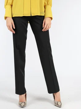 

Elegant high waist Pants-black