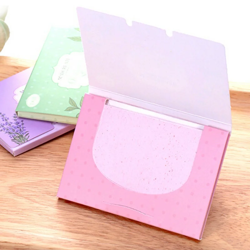 100 листов/пачка тканевой бумаги s для снятия макияжа контроль масла поглощающая бумага для лица впитывающий для лица очищающий лосьон инструмент