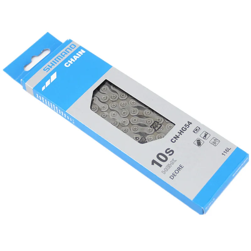 Flash Deal SHIMANO CN-HG54 116L chain 10S/30 speed mountain bike shift chain durable new without box free shipping 1