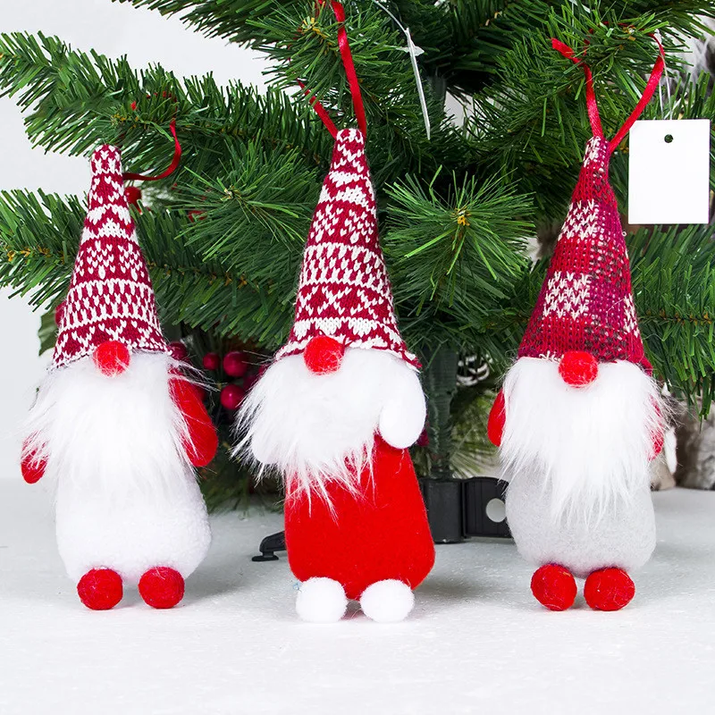 

Christmas Decoration Xmas Santa Claus Dolls Tree Hanging Decor Home Holiday Decoration Holiday Supplies