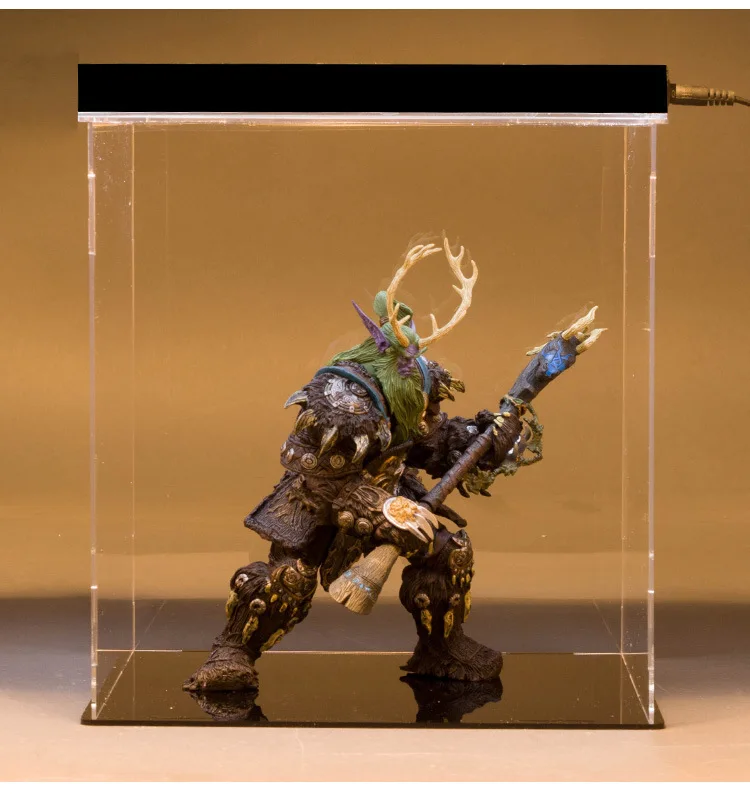 

[New] Collection 22cm WOW Online Game Night Elf Druid Broll Bearmantle Figure Figurine model Toy Exquisite Collectible Gift
