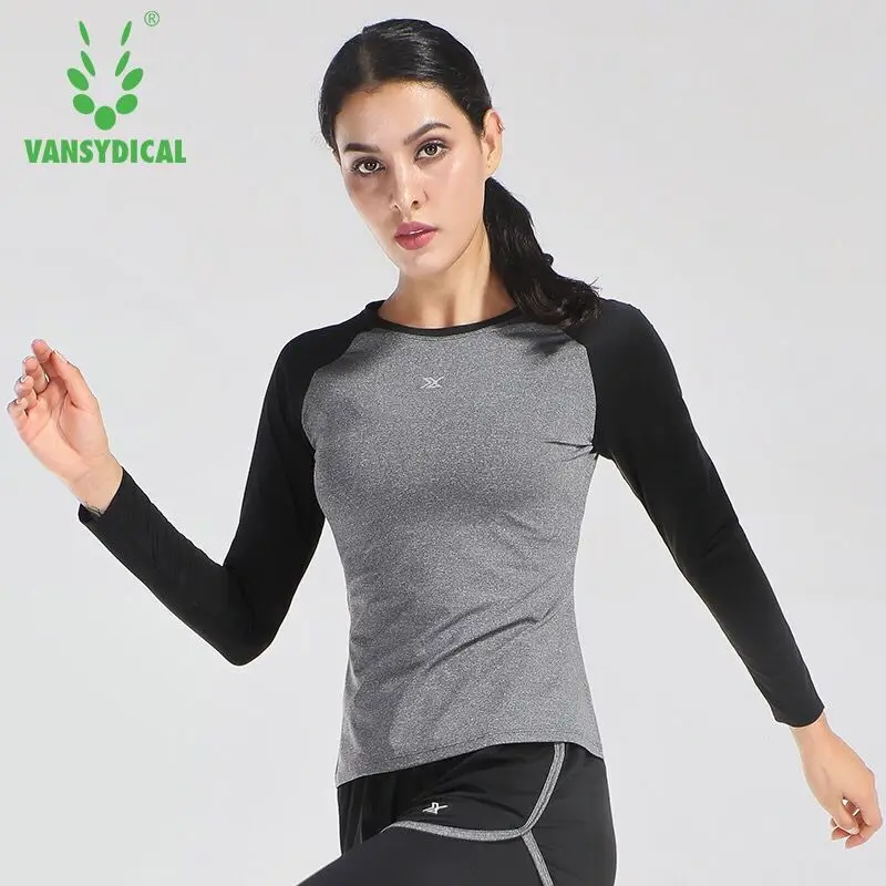 Womens T Shirt Fitness T Shirt Women Long Sleeve Running Shirt Elastic