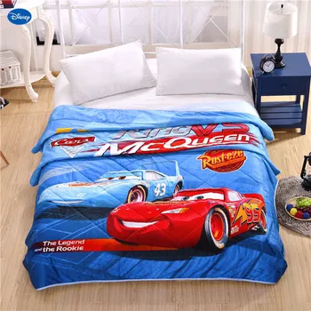 

Disney Lightning McQueen Car Duvets Blanket Quilt Comforter Bedding Set Babies Boy's Bed Spreads Cartoon Cover Cotton Fabric