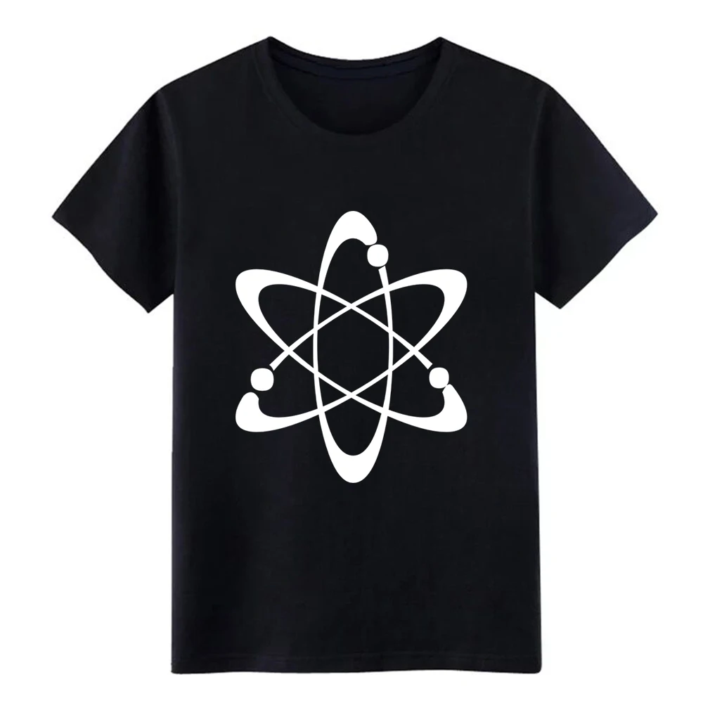 Мужская футболка с атомным вектором дизайнерская S XXXL Kawaii новая модная летняя
