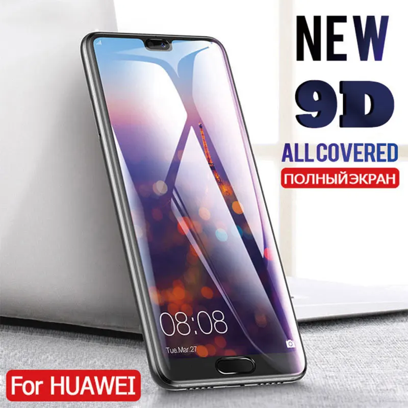9D полный клей экран протектор для huawei P20 облегченное закаленное стекло Pro P 20 lite 20pro