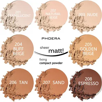 

Natural Long Lasting Whitening Concealer Foundation Oil Control Matte Blush Rouge Contour Powder Cake TSLM1
