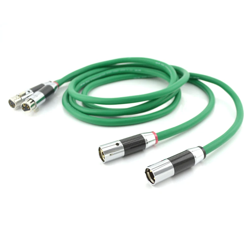 

Free shipping McLntosh pure copper XLR Interconnect cable 1.5M with carbon fiber XLR plug cable