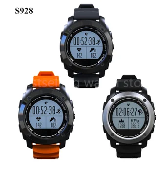 

Smart Watch S928 With GPS Smart Notification Sport Mode Heart Rate Temperature Pressure Height Wristwatch for Android IOS Phone
