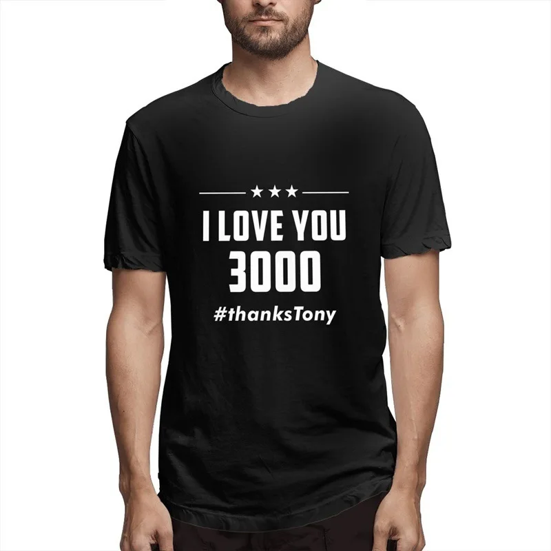 

MJARTORIA 2019 I Love You Three Thousands Times T-Shirt Men Tony Stark Summer Raglan Casual Loose TShirts Cotton Print Tops