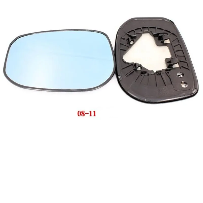 Зеркало заднего вида с автоматическим затемнением, синее боковое зеркало с подогревом для Honda Fit