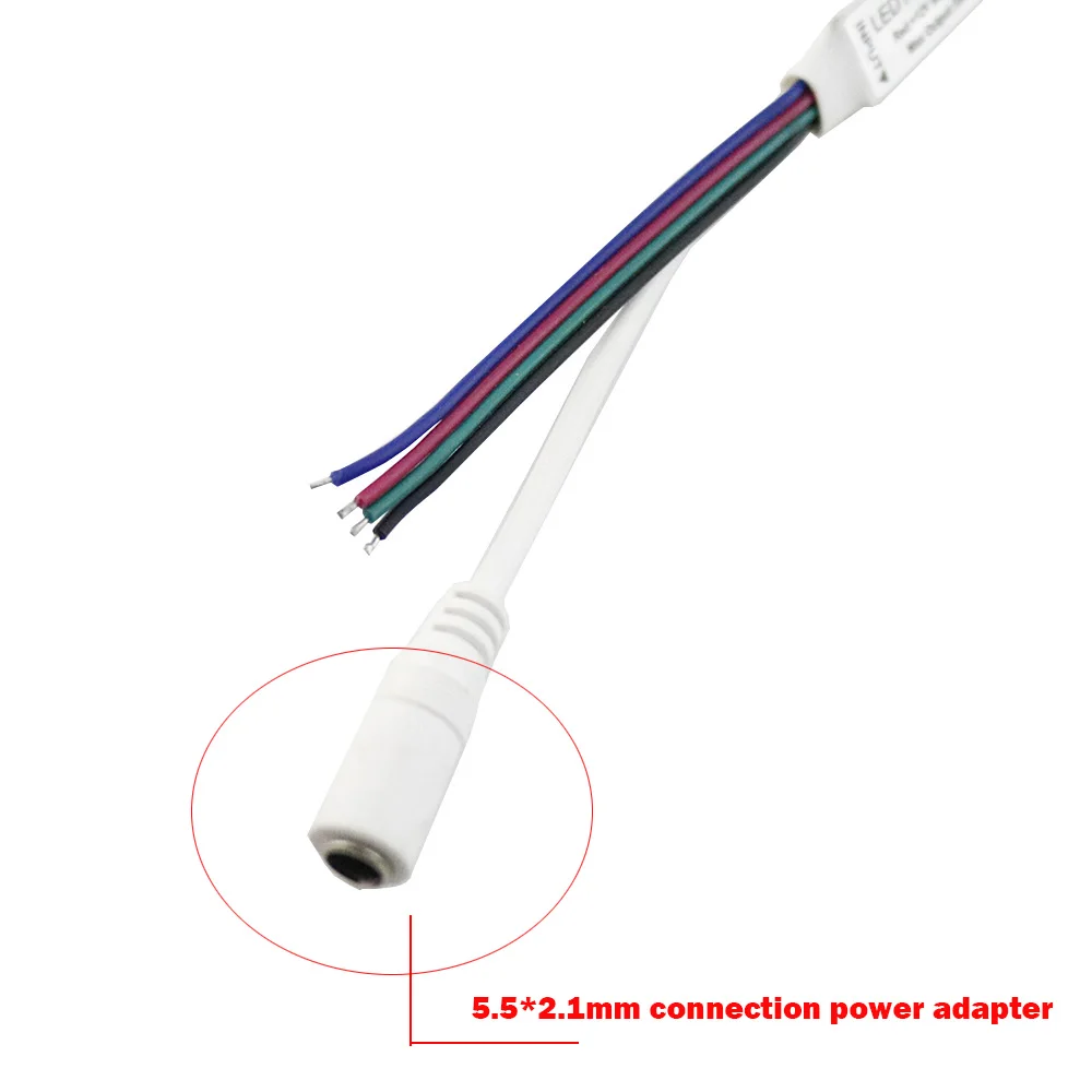 Светодиодный мини усилитель 12 В постоянного тока для а SMD 5050 3528 RGB светодиодная